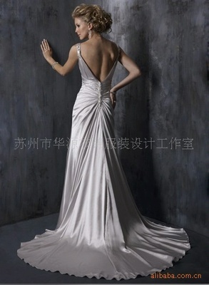供應性感深V露背外貿晚禮服 婚紗禮服加工,供應性感深V露背外貿晚禮服 婚紗禮服加工生產廠家,供應性感深V露背外貿晚禮服 婚紗禮服加工價格 - 百貿網