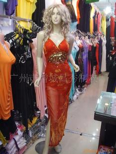 婚紗 晚禮服訂做加工 長(zhǎng)款吊帶紅色連衣裙 中國(guó)風(fēng)婚禮服裝訂做