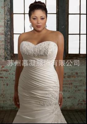蘇州婚紗廠批發婚紗加工 齊地抹胸婚紗 tc-561 288.00、270.00、260.00元/件 資訊畫報