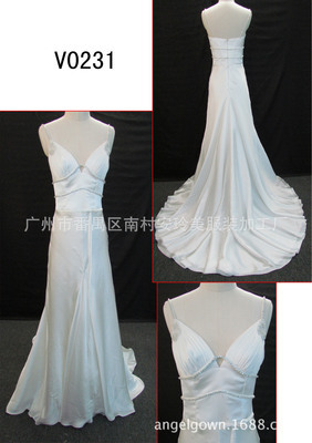 【高檔婚紗禮服、婚紗禮服批發、廣州婚紗、廣州婚紗批發 婚紗廠】價格,廠家,圖片,廣州市番禺區南村安玲美服裝加工廠-