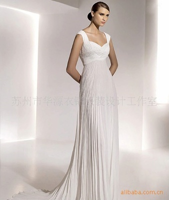 批發精品雙肩百褶雪紡裙晚禮服 婚紗禮服加工,批發精品雙肩百褶雪紡裙晚禮服 婚紗禮服加工生產廠家,批發精品雙肩百褶雪紡裙晚禮服 婚紗禮服加工價格 - 百貿網